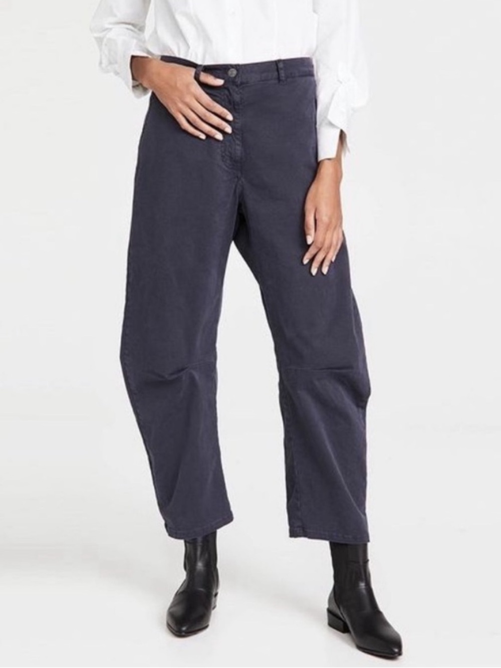 Nili Lotan Emerson Carpenter Pant Sz 10 Blue